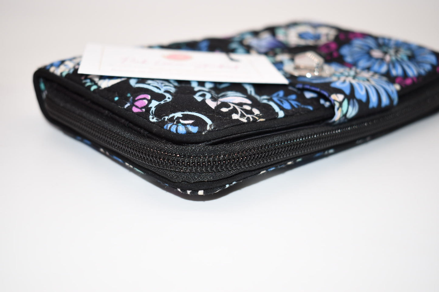 Vera Bradley RFID Turnlock Wallet in "Bramble" Pattern