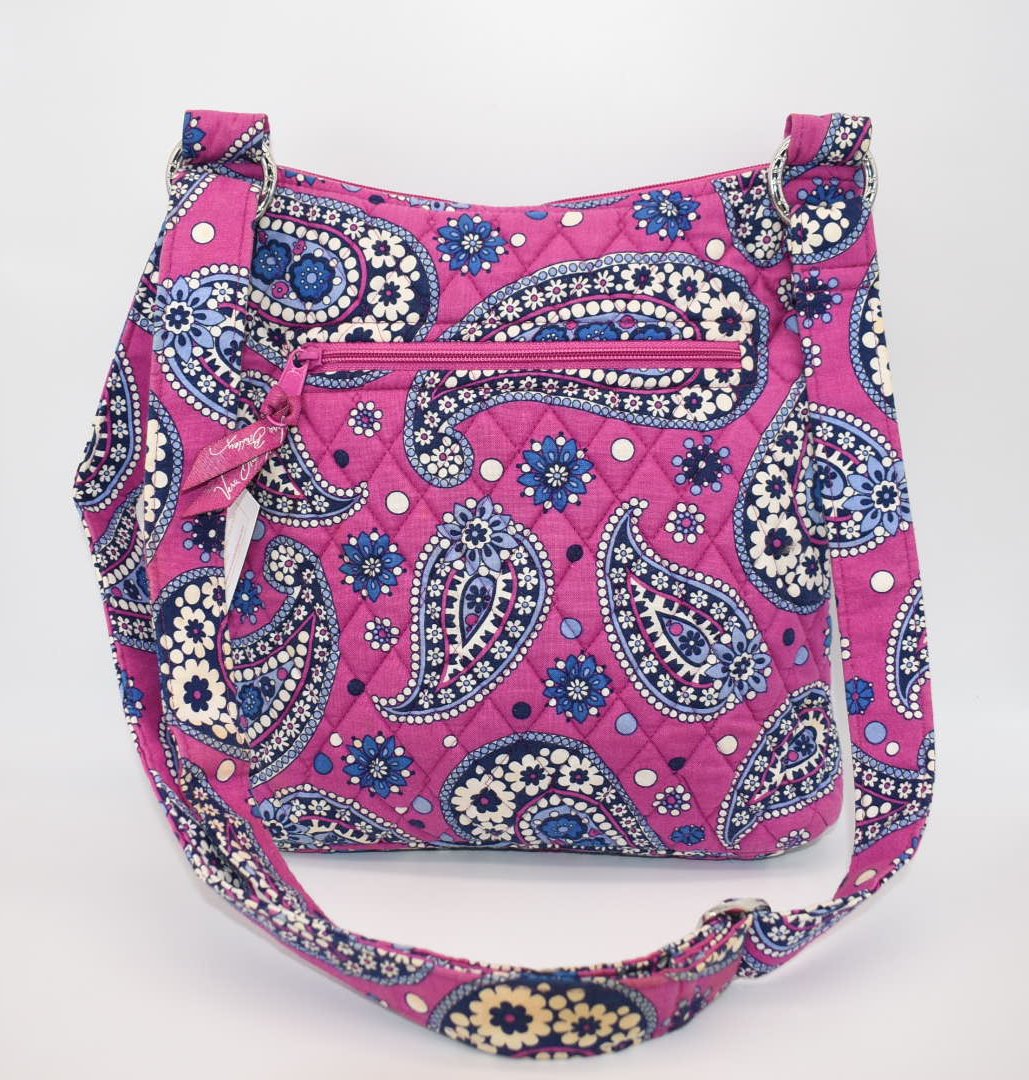 Vera Bradley Hipster Crossbody Bag in "Boysenberry" Pattern