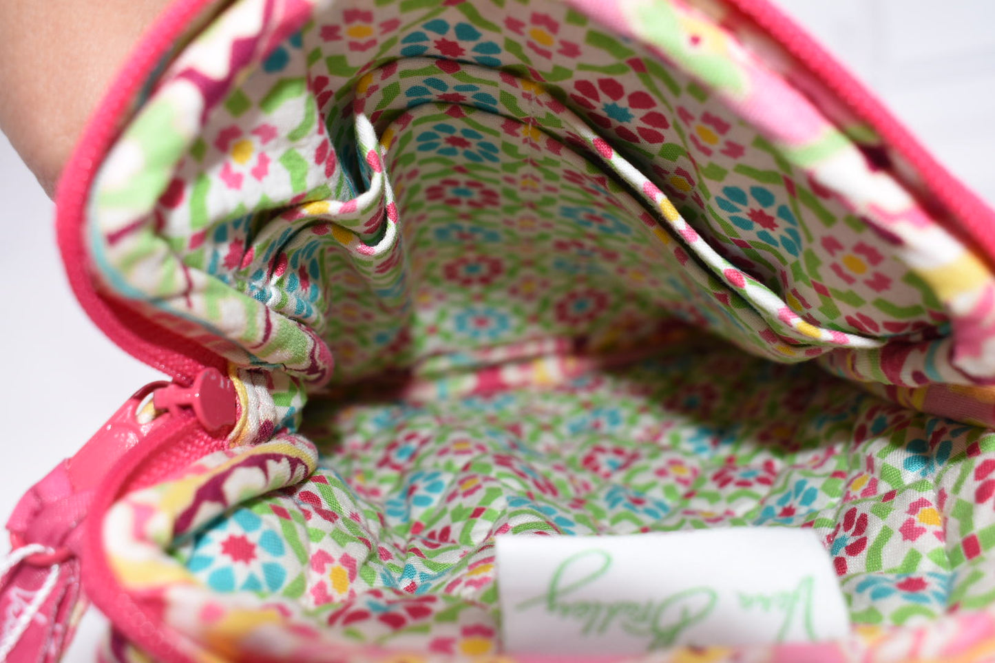 Vera Bradley Mini Hipster Crossbody Bag in "Capri Melon" Pattern