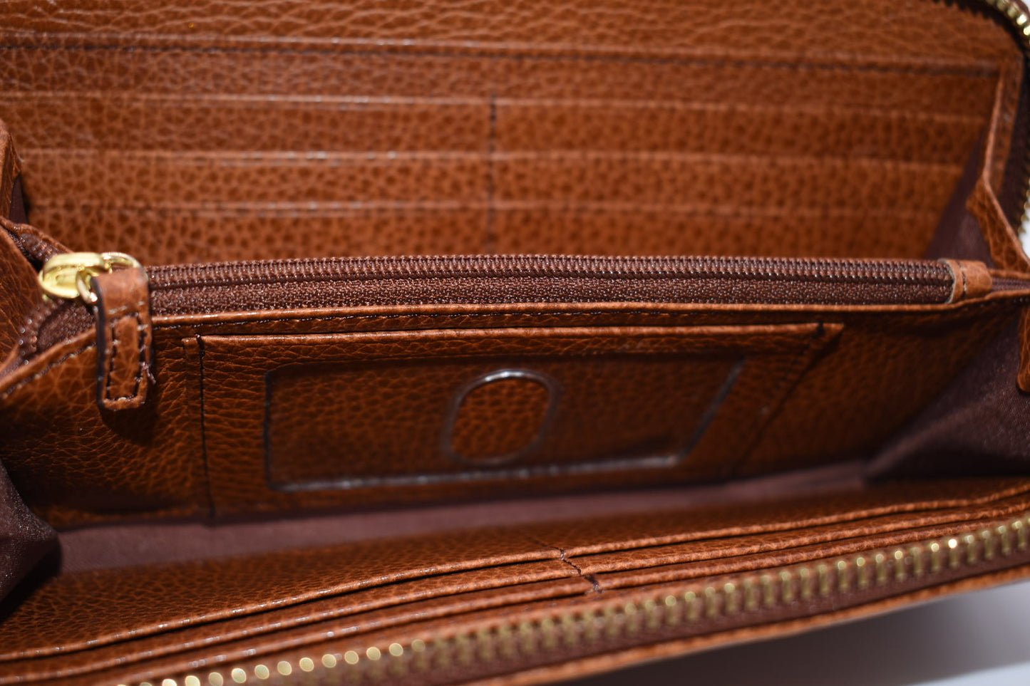 Brahmin Suri Wallet in Cognac Newbury