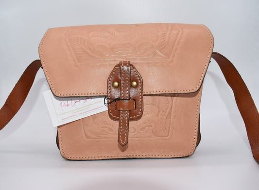 Patricia Nash Tooled Marciano Flap Crossbody Bag