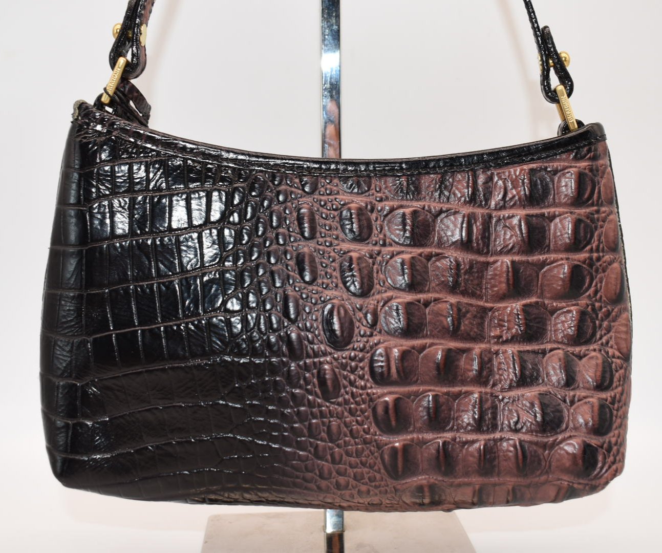 Brahmin Lorelei Shoulder Bag in Dark Brown Cocoa Melbourne