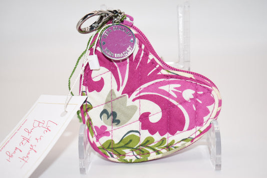 Vera Bradley Sweetheart Coin Purse in "Julep Tulip" Pattern