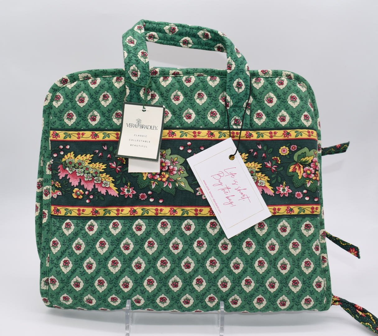 Vera Bradley Travel Organizer in "Greenfield -2000" Pattern