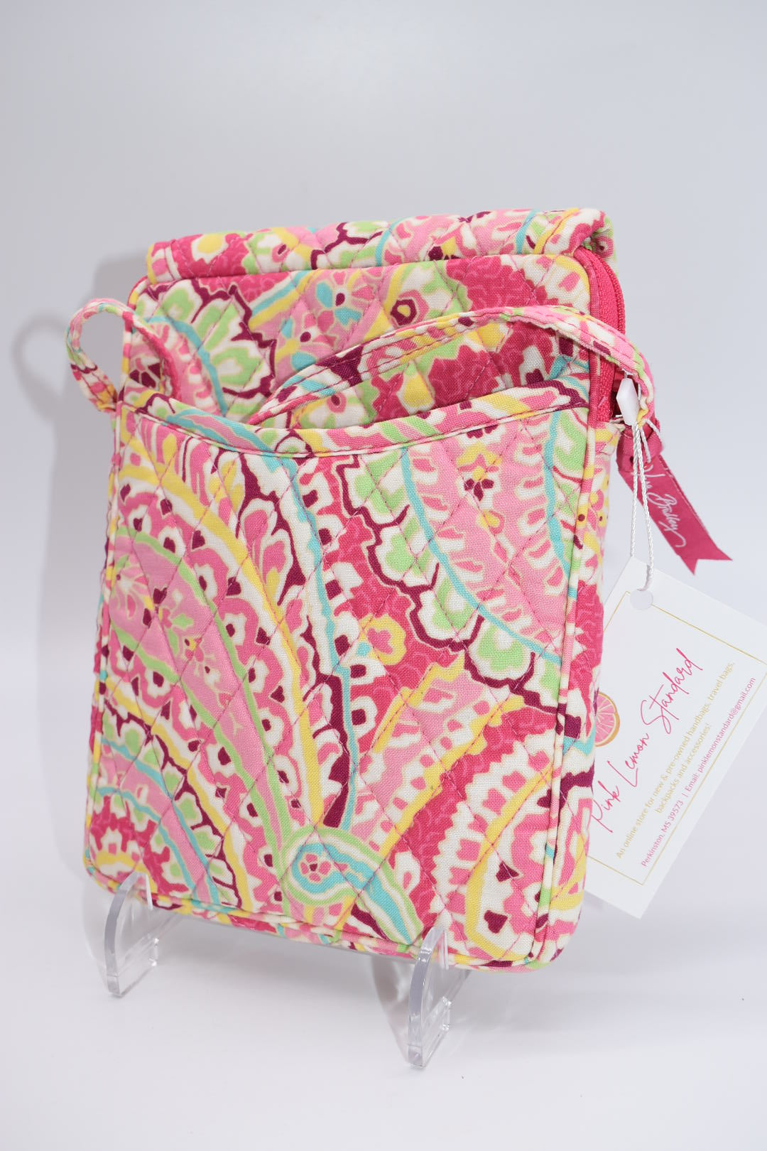 Vera Bradley Mini Hipster Crossbody Bag in "Capri Melon" Pattern