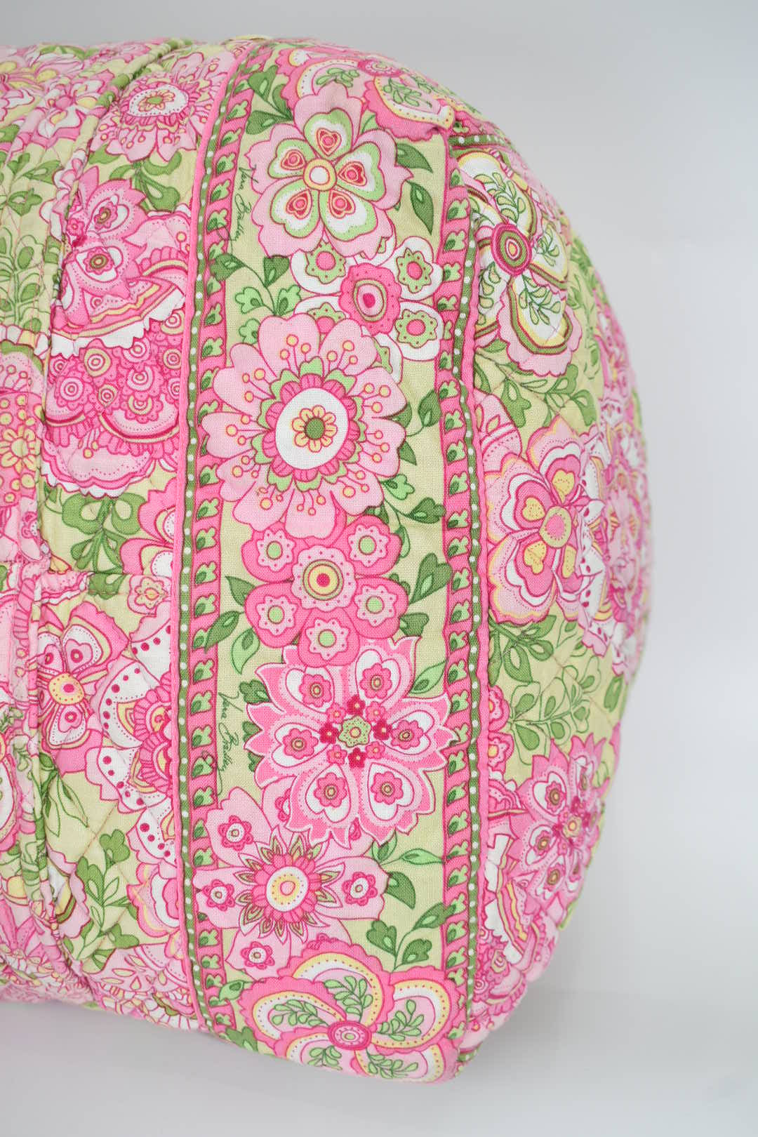 Vera Bradley Large Duffel Bag in "Petal Pink" Pattern