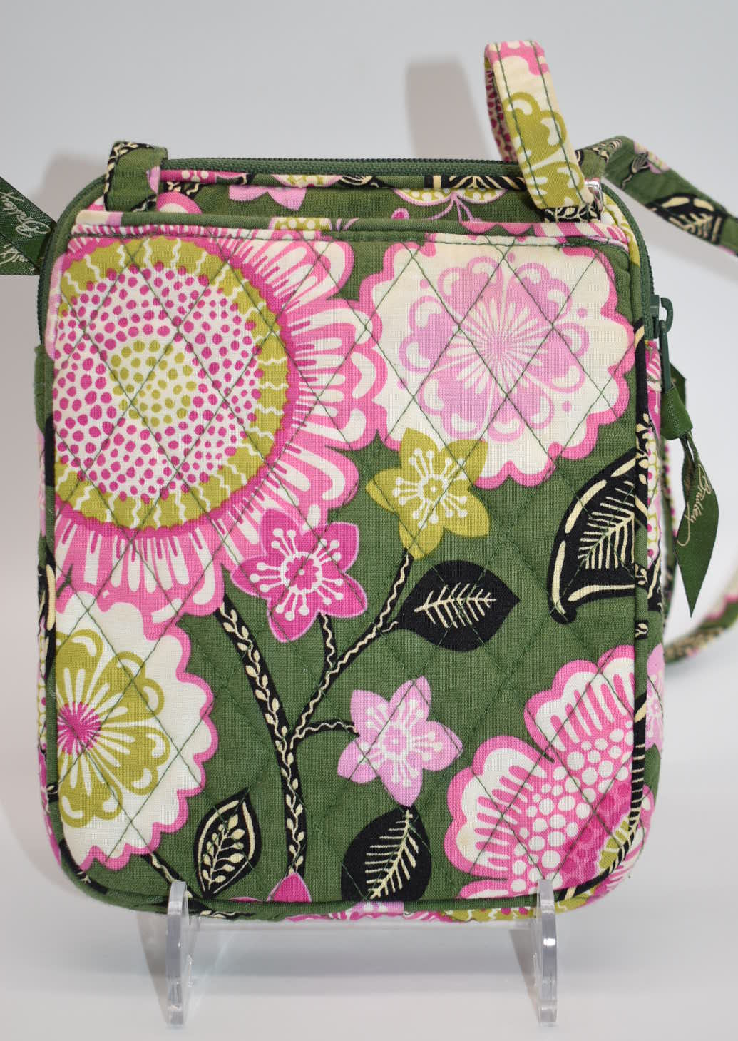 Vera Bradley Mini Hipster Crossbody Bag in "Olivia Pink" Pattern