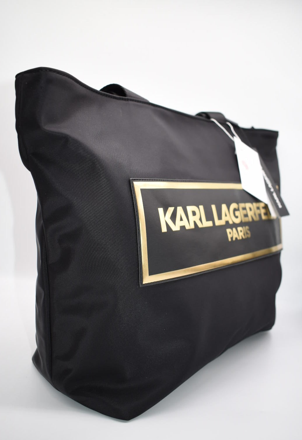 KARL LAGERFELD PARIS Nylon Amour Tote Bag