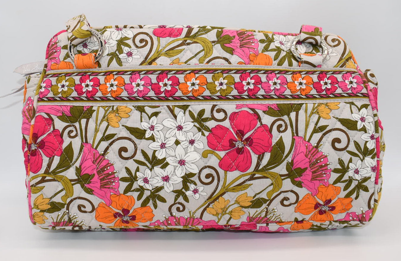 Vera Bradley Whitney Shoulder Bag in "Tea Garden" Pattern