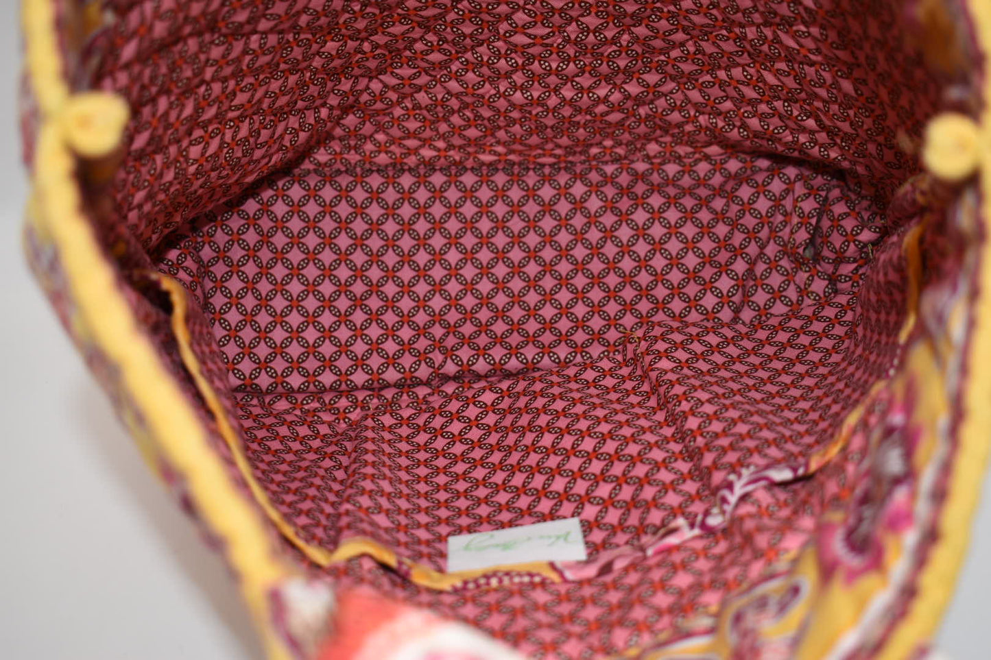 Vera Bradley Tote Bag in "Bali Gold" Pattern