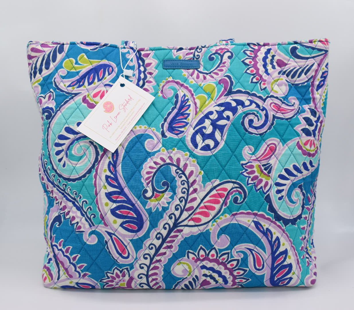 Vera Bradley Tote Bag in Waikiki Paisley Pattern