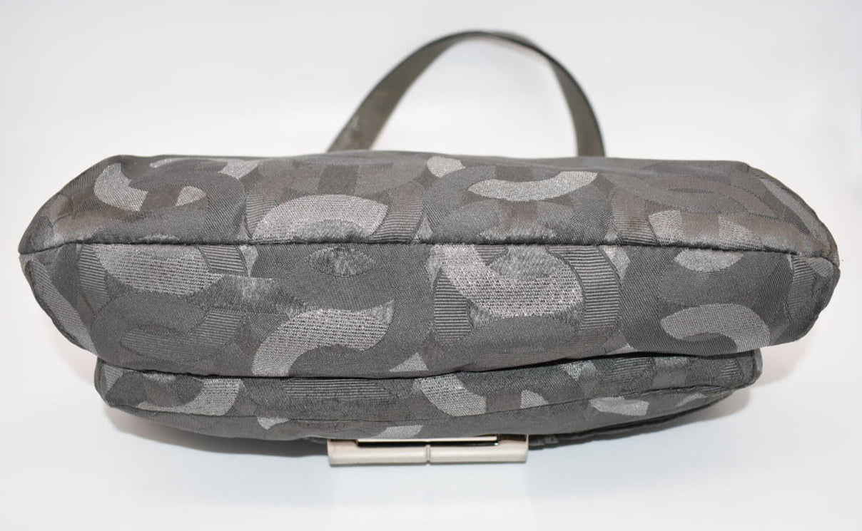 Coach Kristin Signature C Shoulder Bag in Metallic Gray