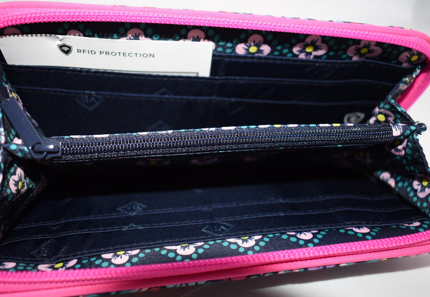 Vera Bradley Iconic RFID Georgia Wallet in "Kaleidoscope" Pattern