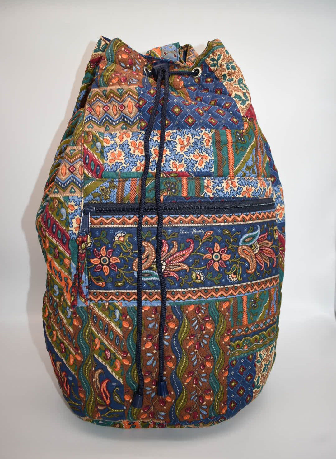 Vintage Vera Bradley Large Sling Bag in "Medley -1994" Pattern