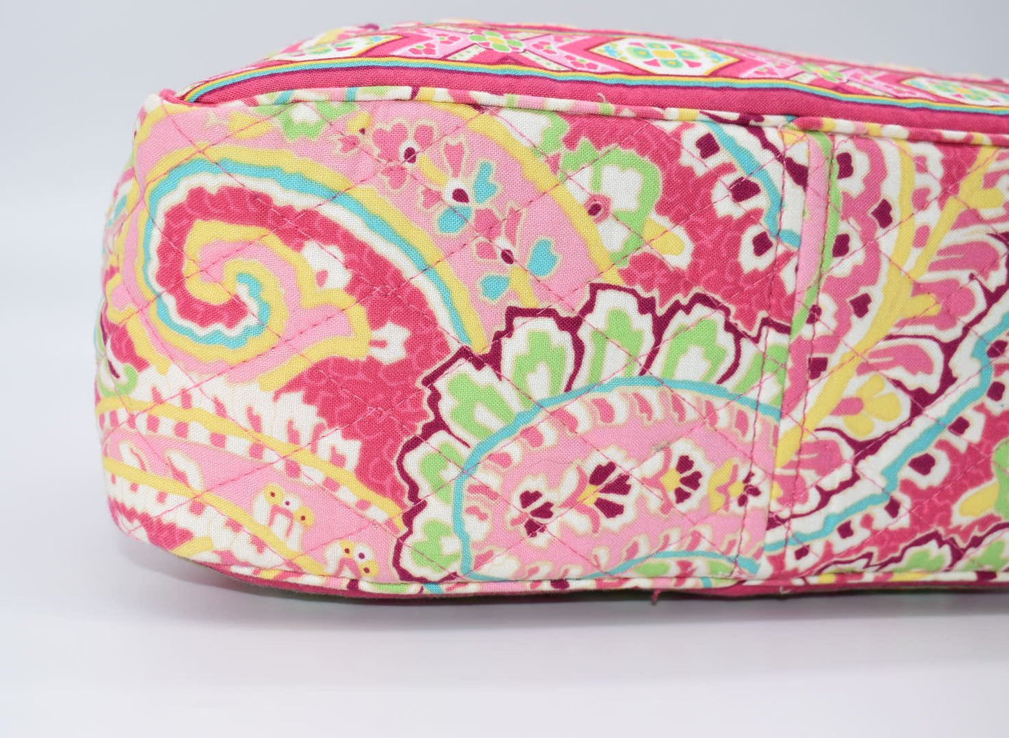 Vera Bradley Small Bowler Bag in Capri Melon Pattern