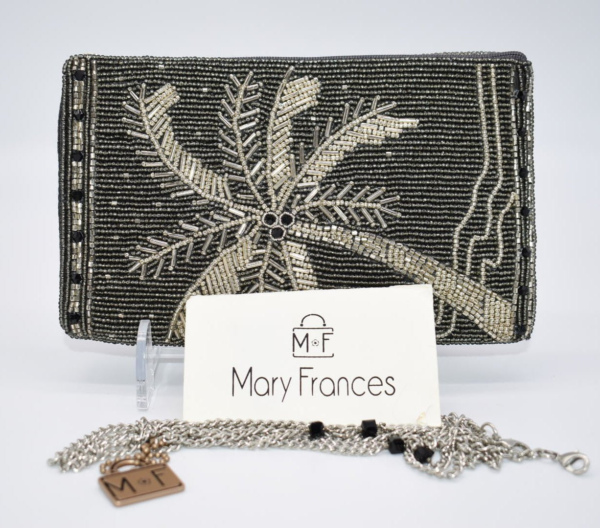 Mary Frances "Tropical Breeze" Crossbody Phone Bag