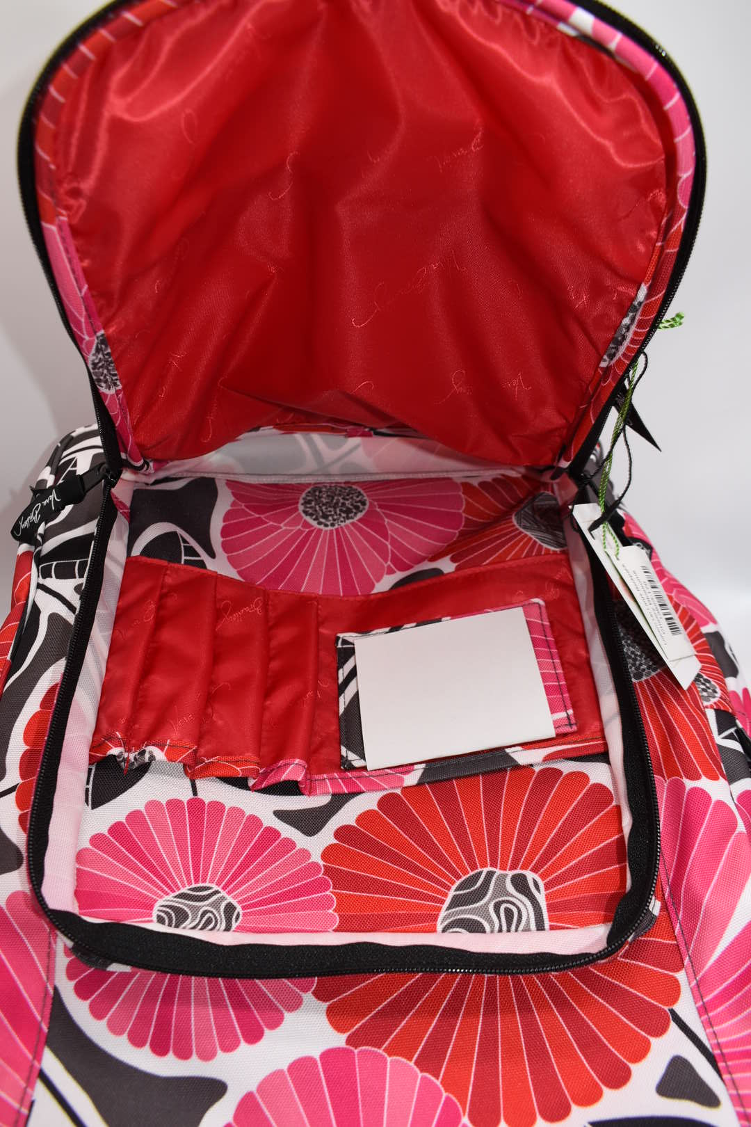 Vera Bradley Lighten Up Large Backpack in "Cherry Blossoms" Pattern