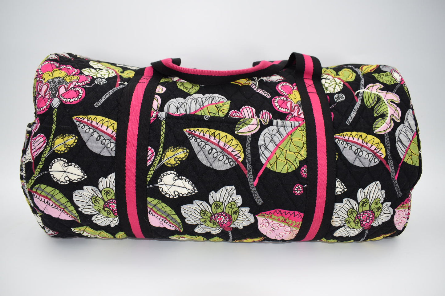 Vera Bradley Large Sports Duffel Bag in "Moon Blooms" Pattern