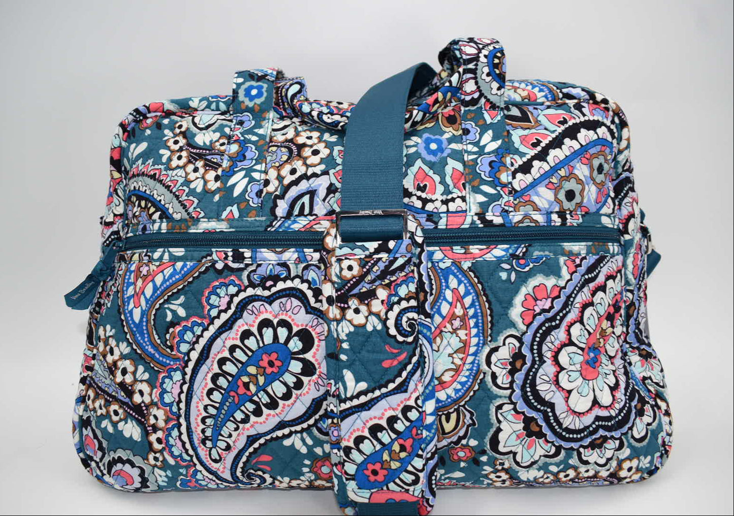 Vera Bradley Medium Traveler Bag in "Haymarket Paisley Jewel" Pattern