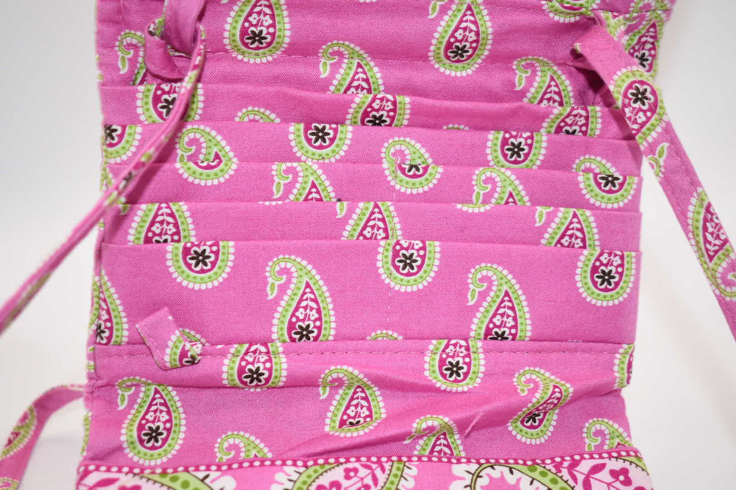 Vera Bradley Strap Wallet in "Bermuda Pink" Pattern