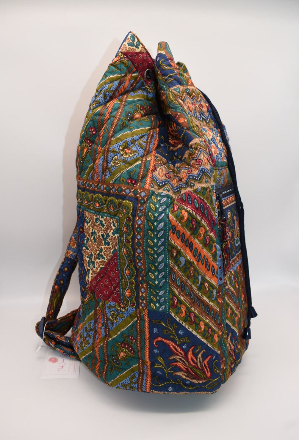 Vintage Vera Bradley Large Sling Bag in "Medley -1994" Pattern