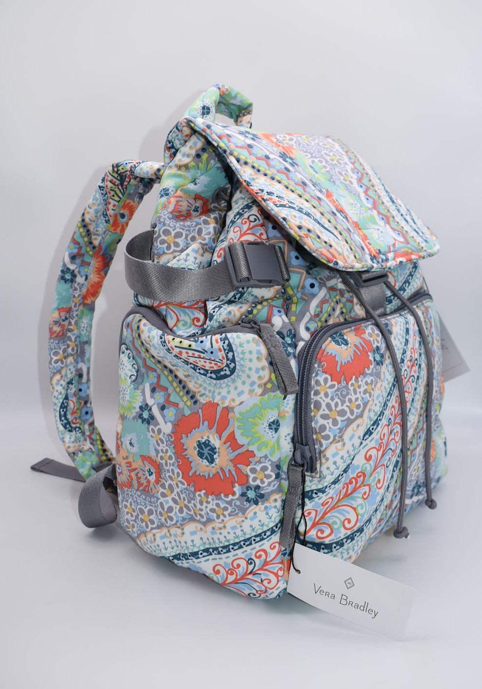 Vera Bradley Utility Backpack (((TEAL-NEW WITH sale TAGS)))