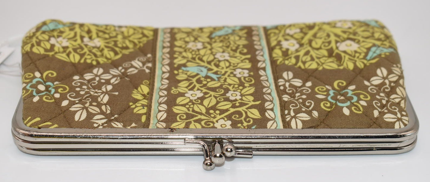 Vera Bradley Double Kisslock Wallet in "Sittin in a Tree" Pattern