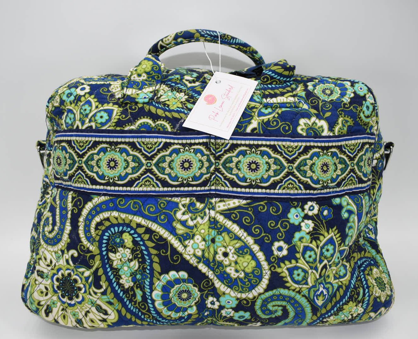 Vera Bradley Weekender Travel Bag in "Rhythm and Blues" Pattern