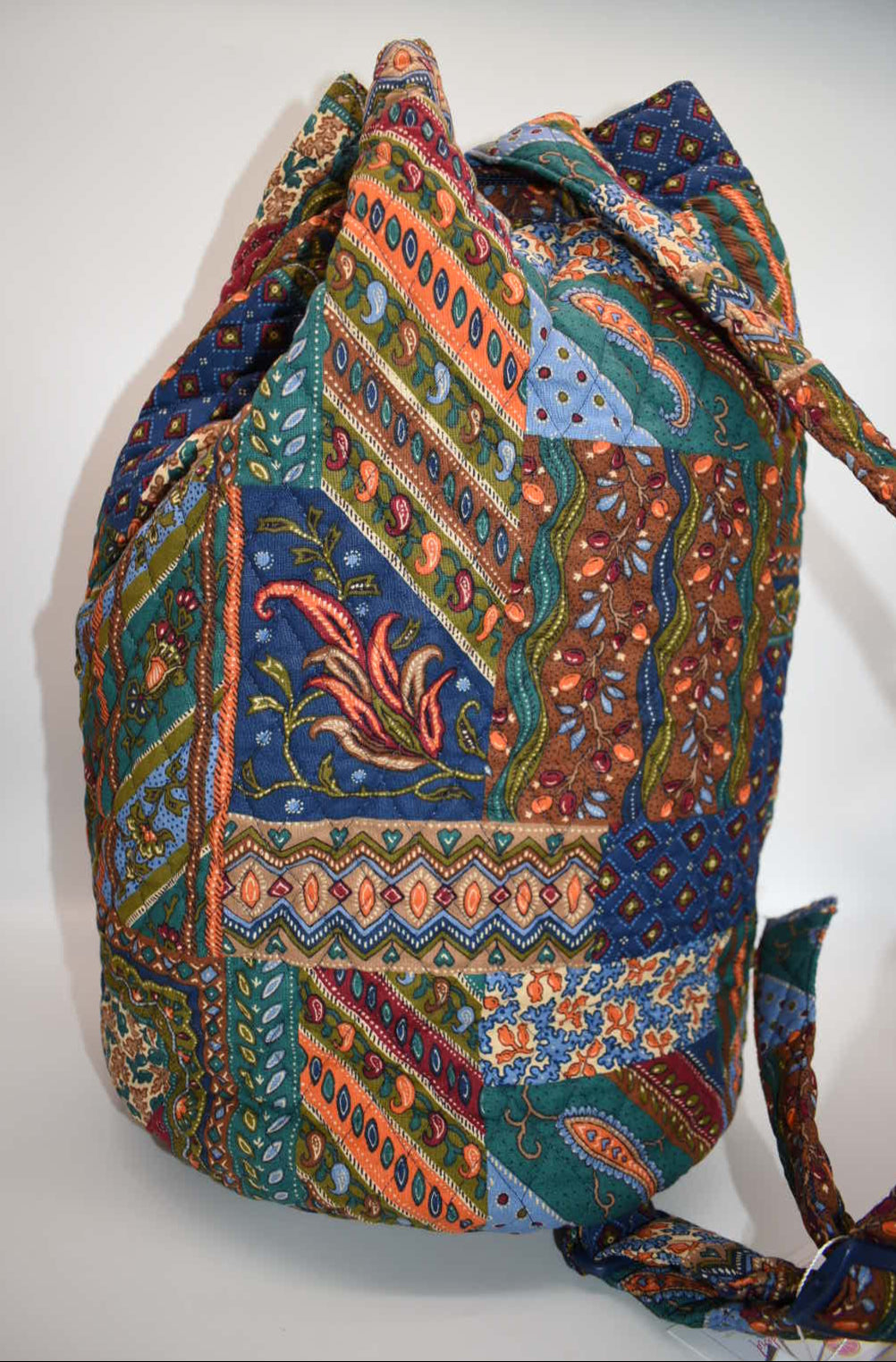 Vintage Vera Bradley Large Sling Bag in "Medley -1994" Pattern