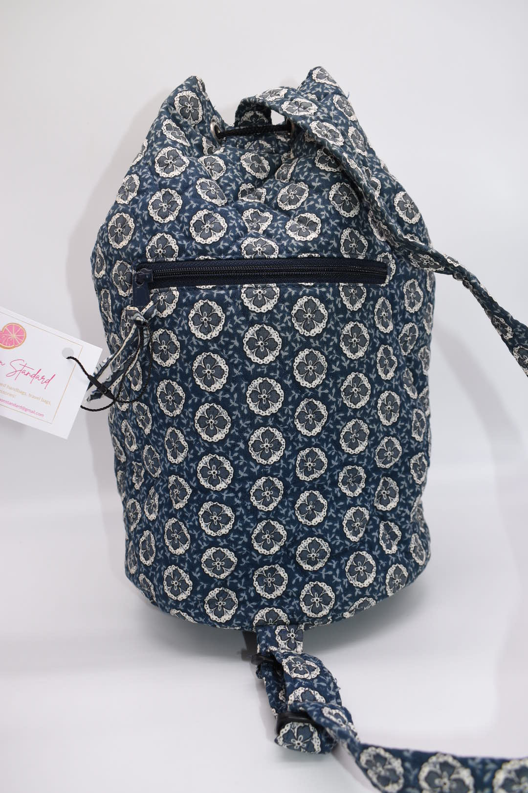 Vintage Vera Bradley Sling Bag in "Indigo - 1997" Pattern