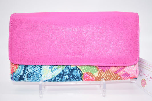 Vera Bradley Audrey Wallet in "Superbloom" Pattern