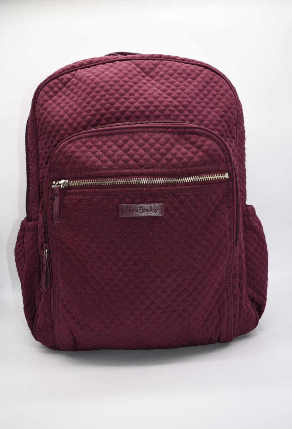 Vera Bradley Microfiber Campus Backpack in "Mulled Wine"