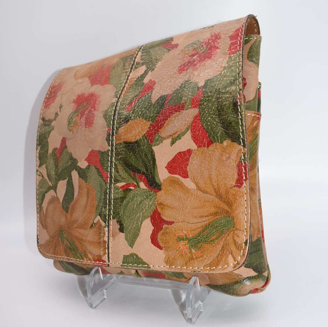 Patricia Nash Granada Crossbody Bag in Vintage Spring Lily