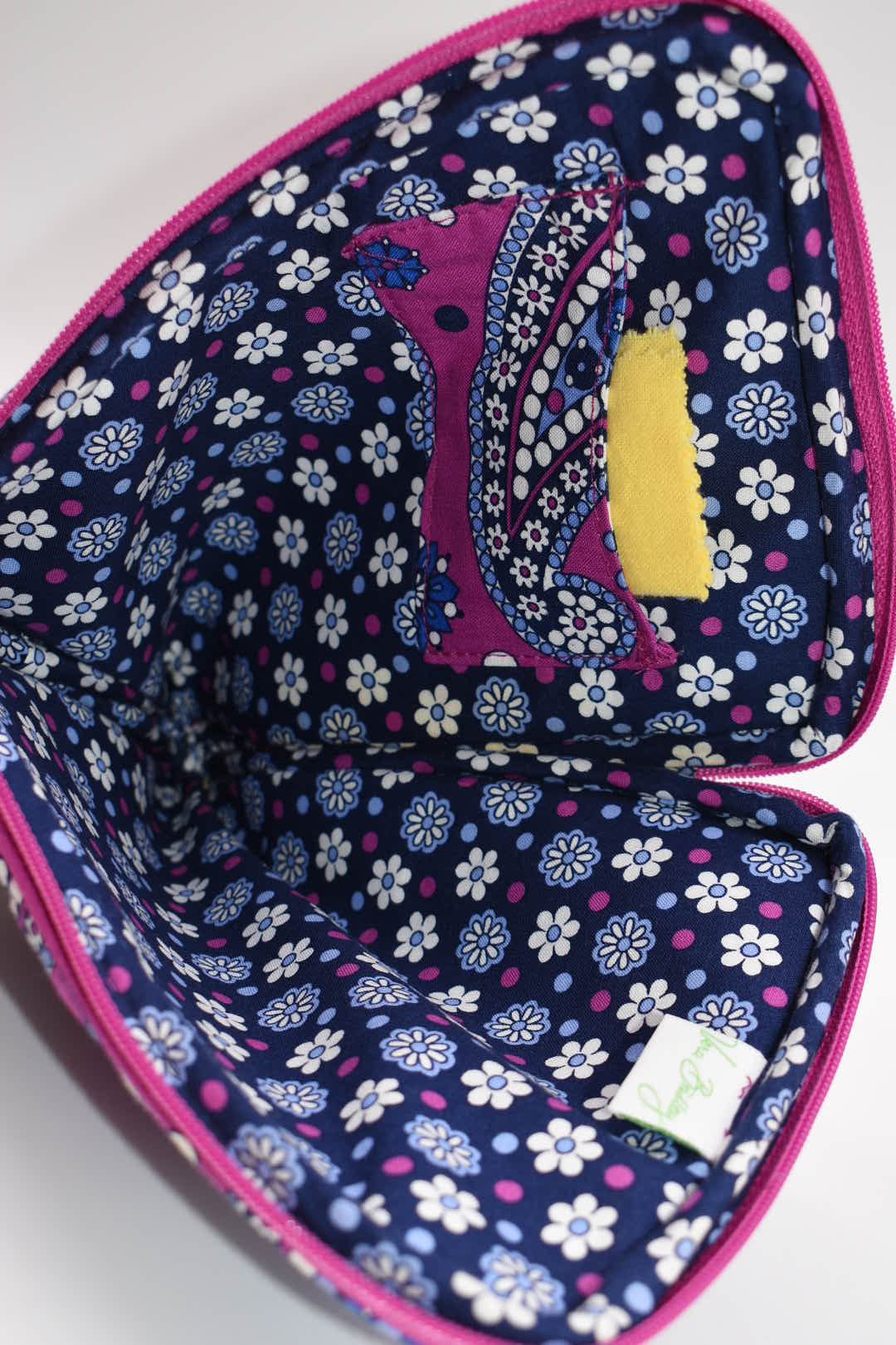 Vera Bradley Padded Tablet/Tech Case in "Boysenberry" Pattern