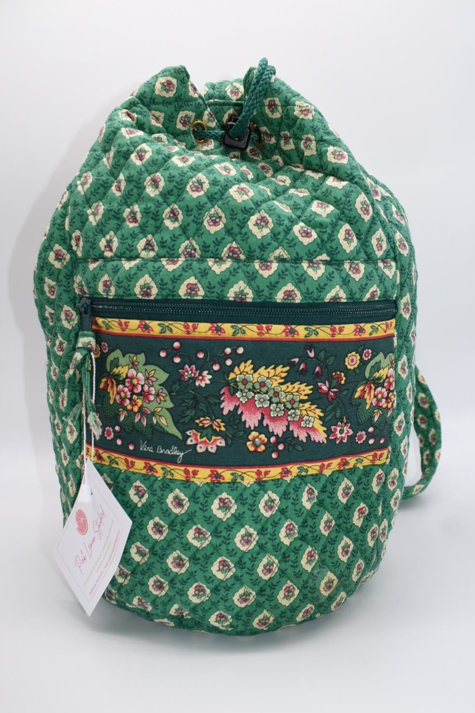 Vintage Vera Bradley Sling Bag in "Greenfield - 2000" Pattern