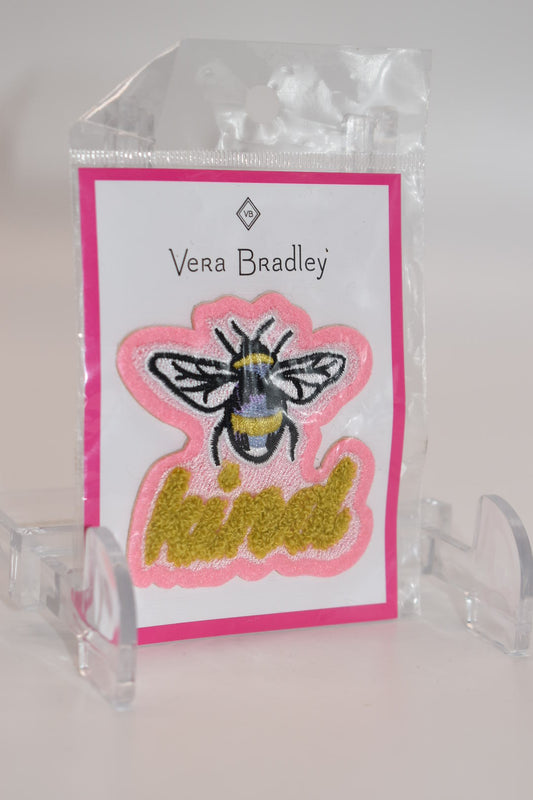 Vera Bradley Iron-On "Bee Kind" Patch