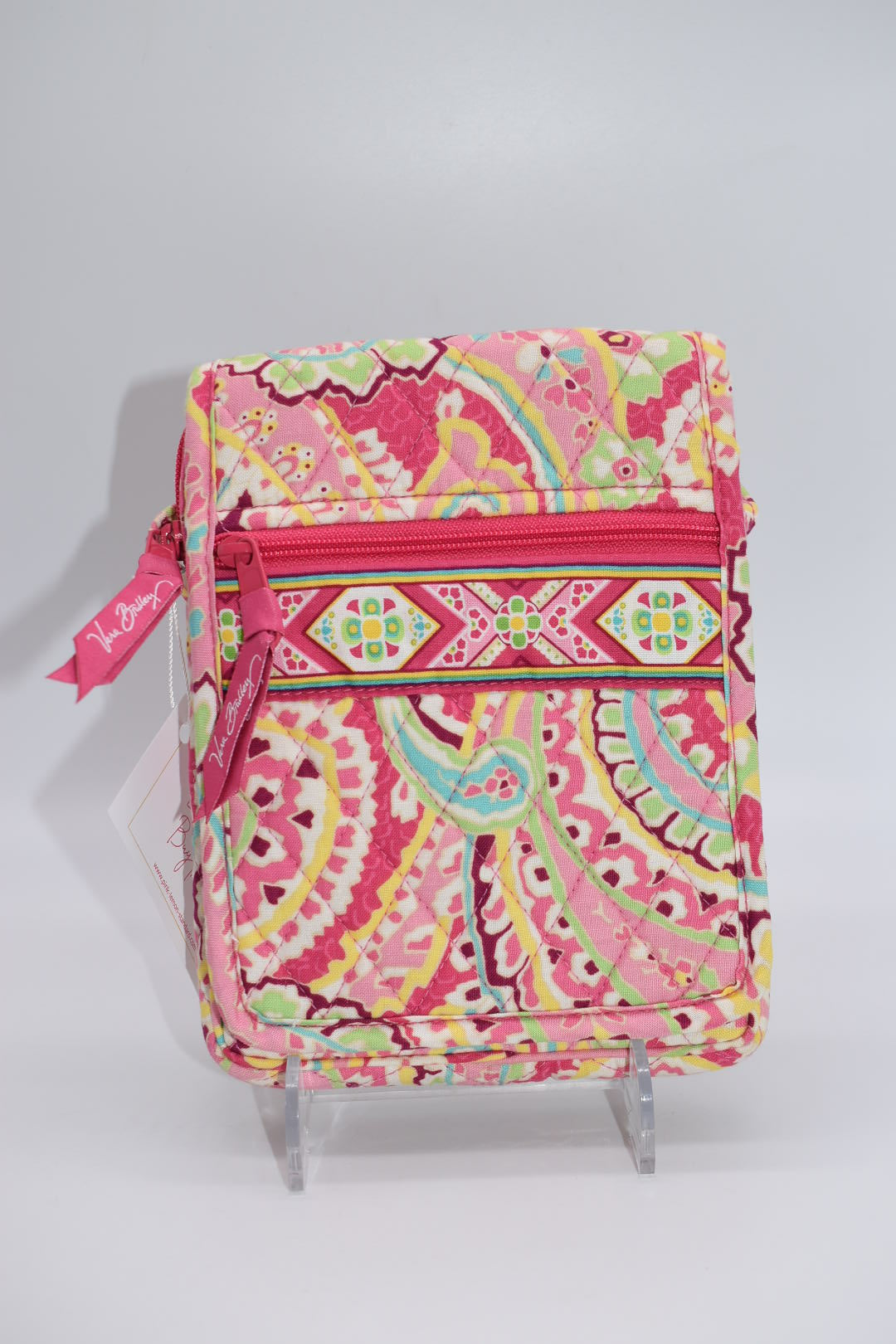 Vera Bradley Mini Hipster Crossbody Bag in "Capri Melon" Pattern