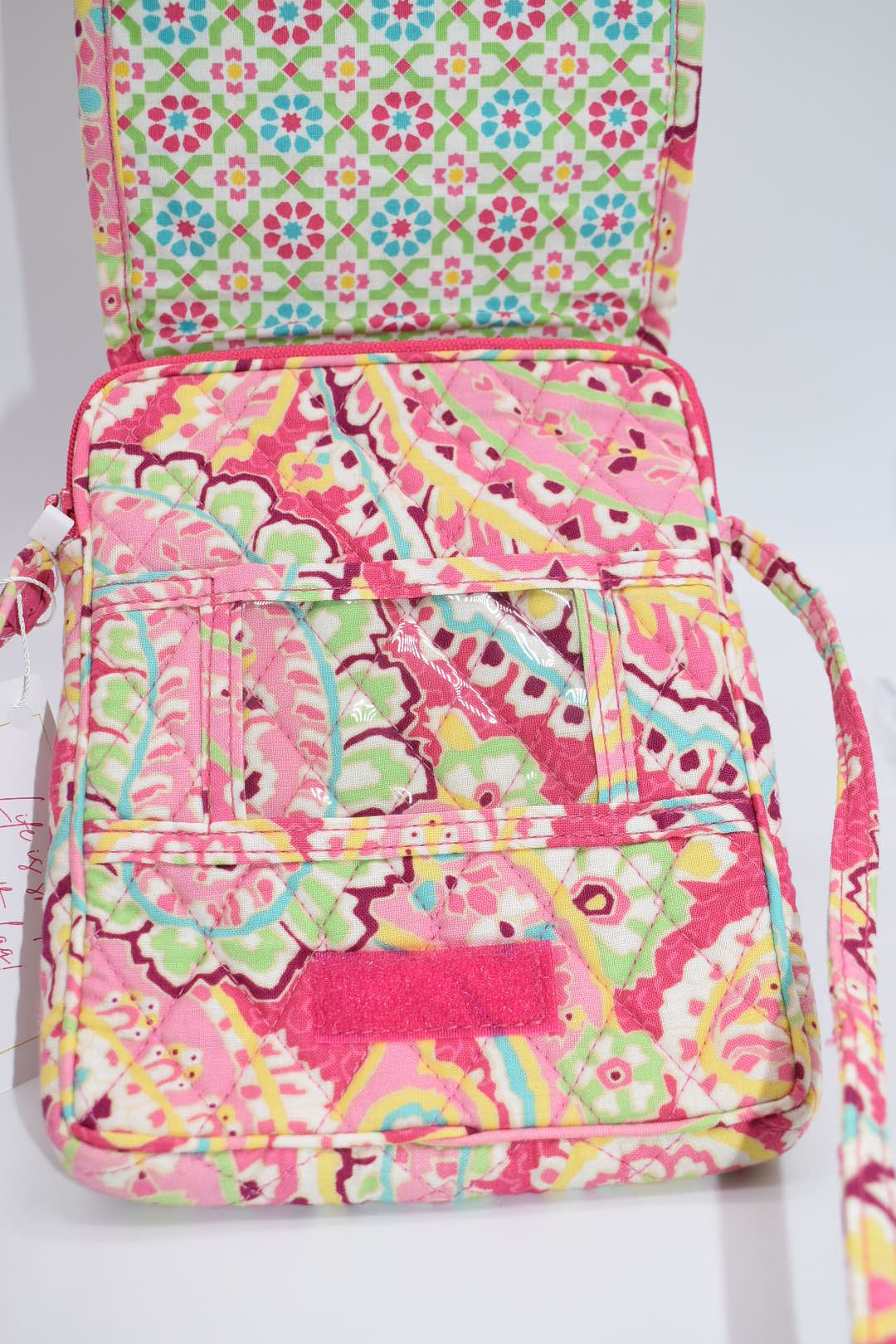 Vera Bradley Mini Hipster Crossbody Bag in "Capri Melon" Pattern