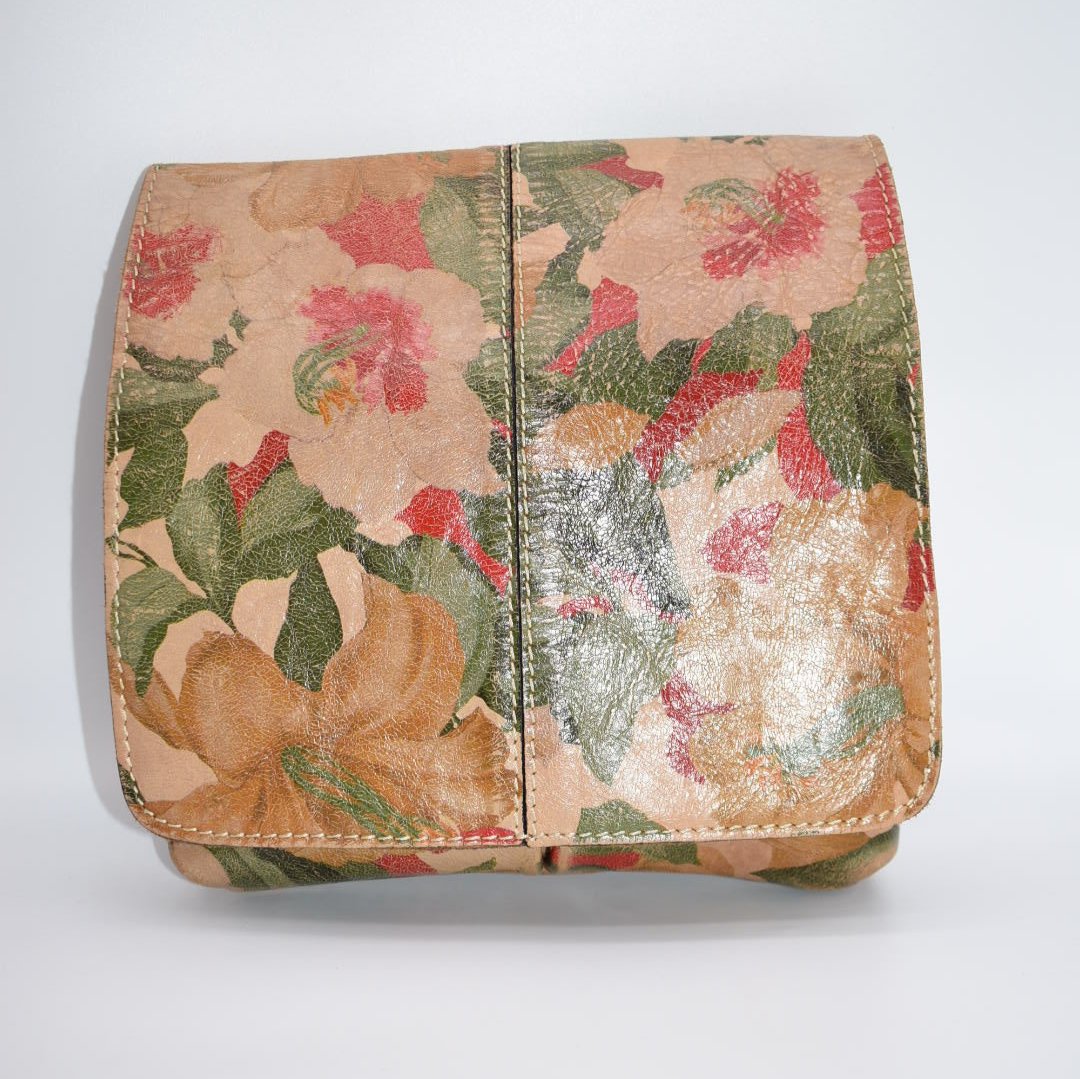 Patricia Nash Granada Crossbody Bag in Vintage Spring Lily