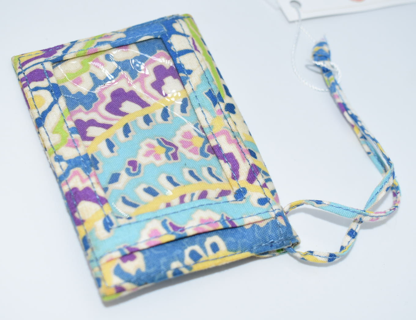 Vera Bradley Luggage Tag in "Capri Blue" Pattern