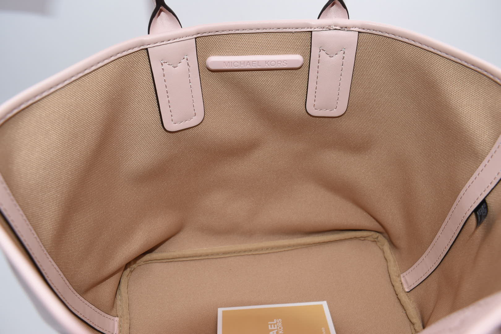 Michael Kors tote bag deals in blush