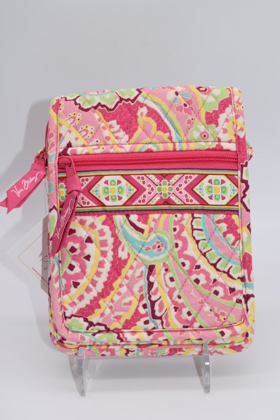 Vera Bradley Mini Hipster Crossbody Bag in "Capri Melon" Pattern