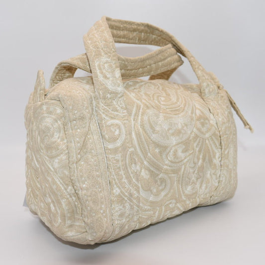 Vintage Vera Bradley Mini Bag in "Natural-1995" Pattern