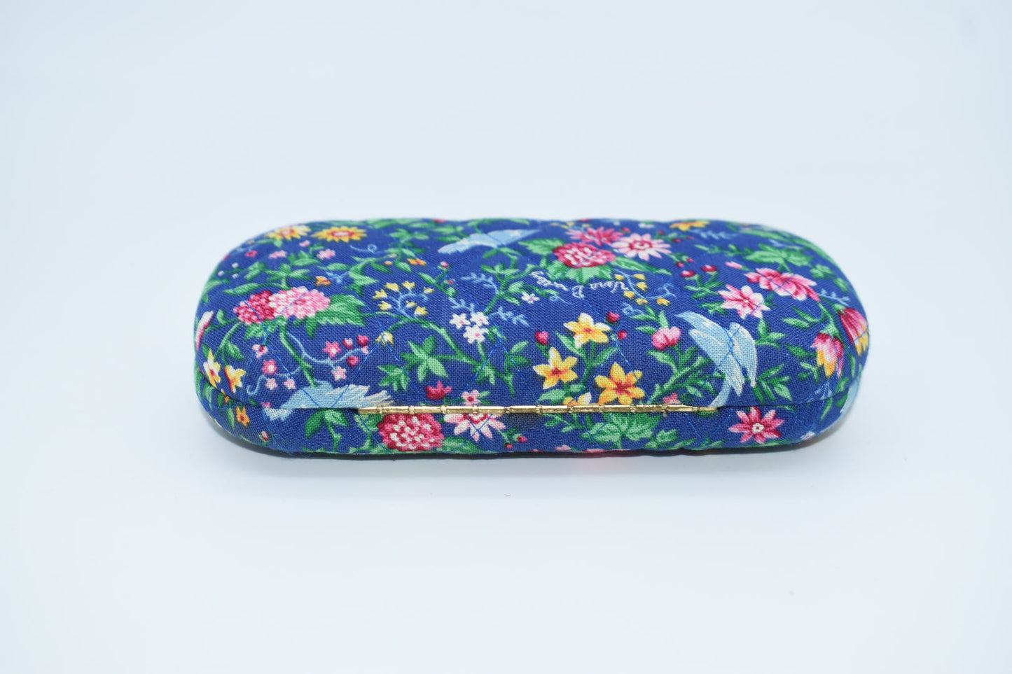 Vintage Vera Bradley Hardshell Eyeglass Case in "Bluebird -1998" Pattern