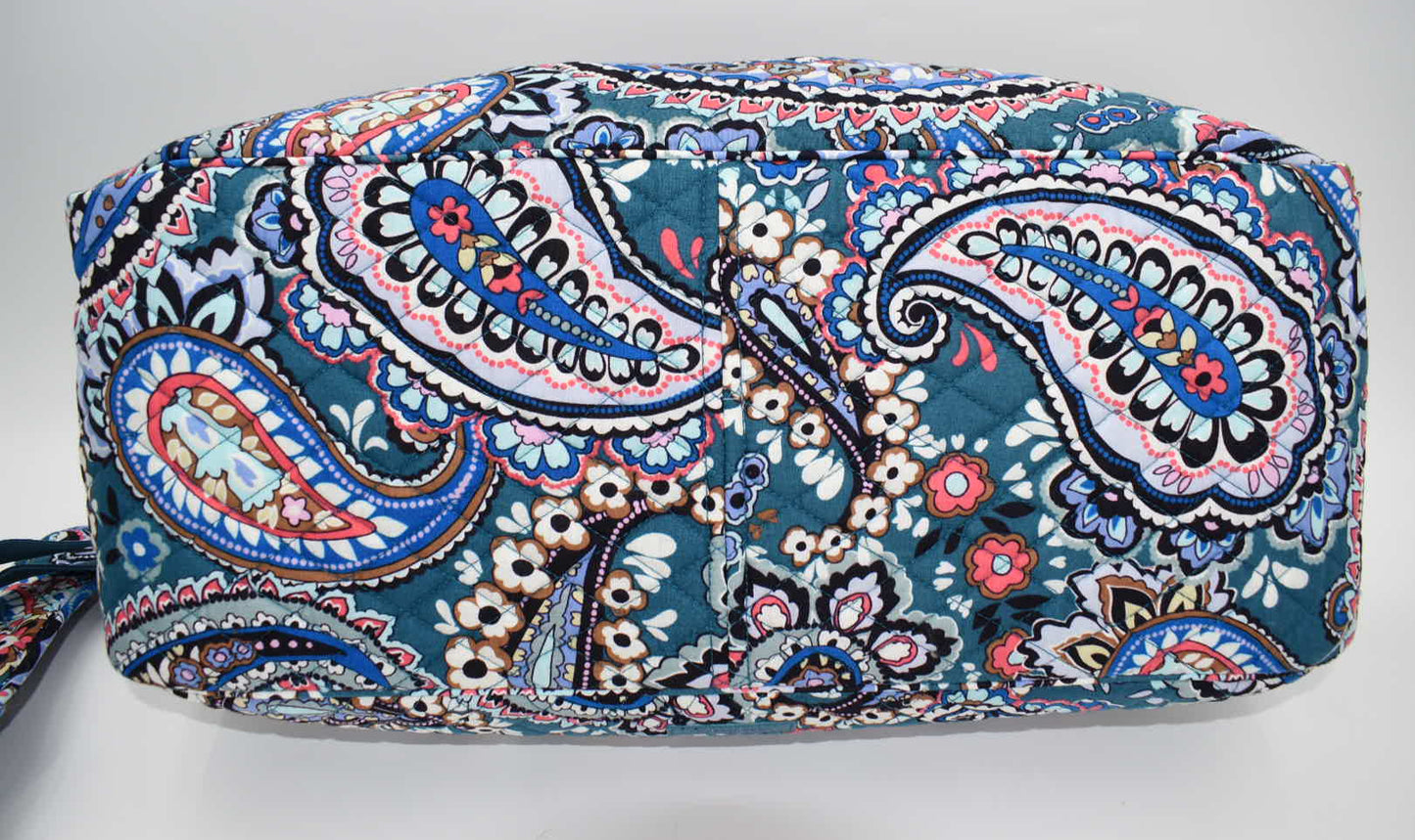 Vera Bradley Medium Traveler Bag in "Haymarket Paisley Jewel" Pattern