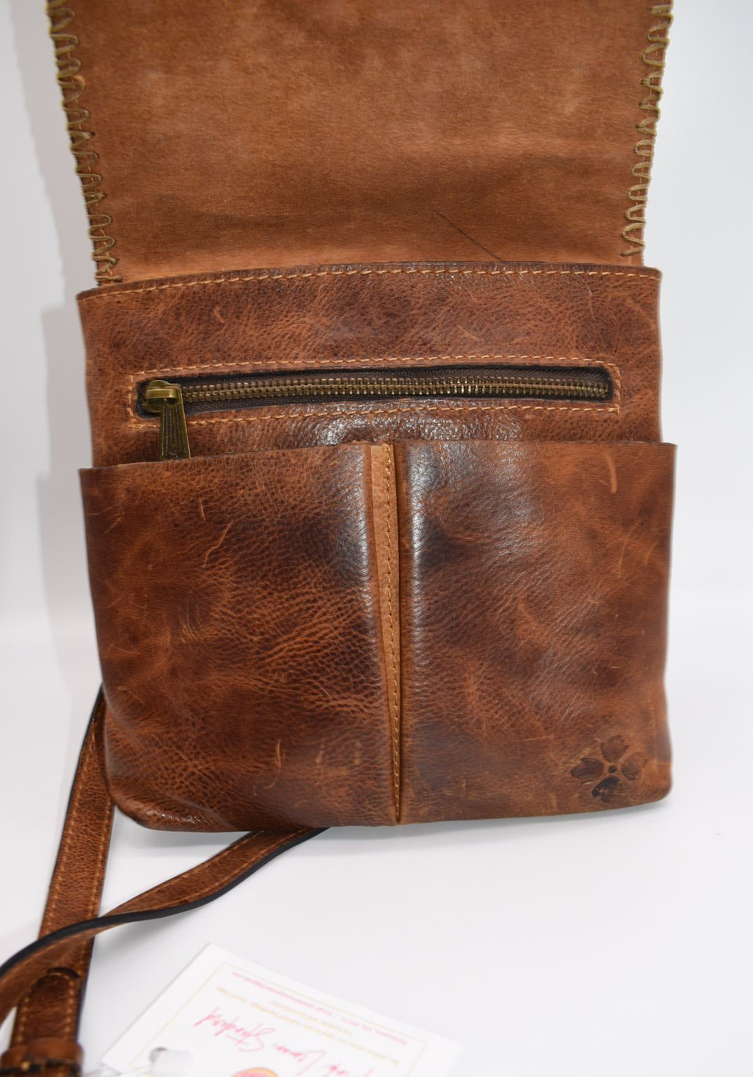 Patricia Nash Medallion Distressed Granada Crossbody Bag