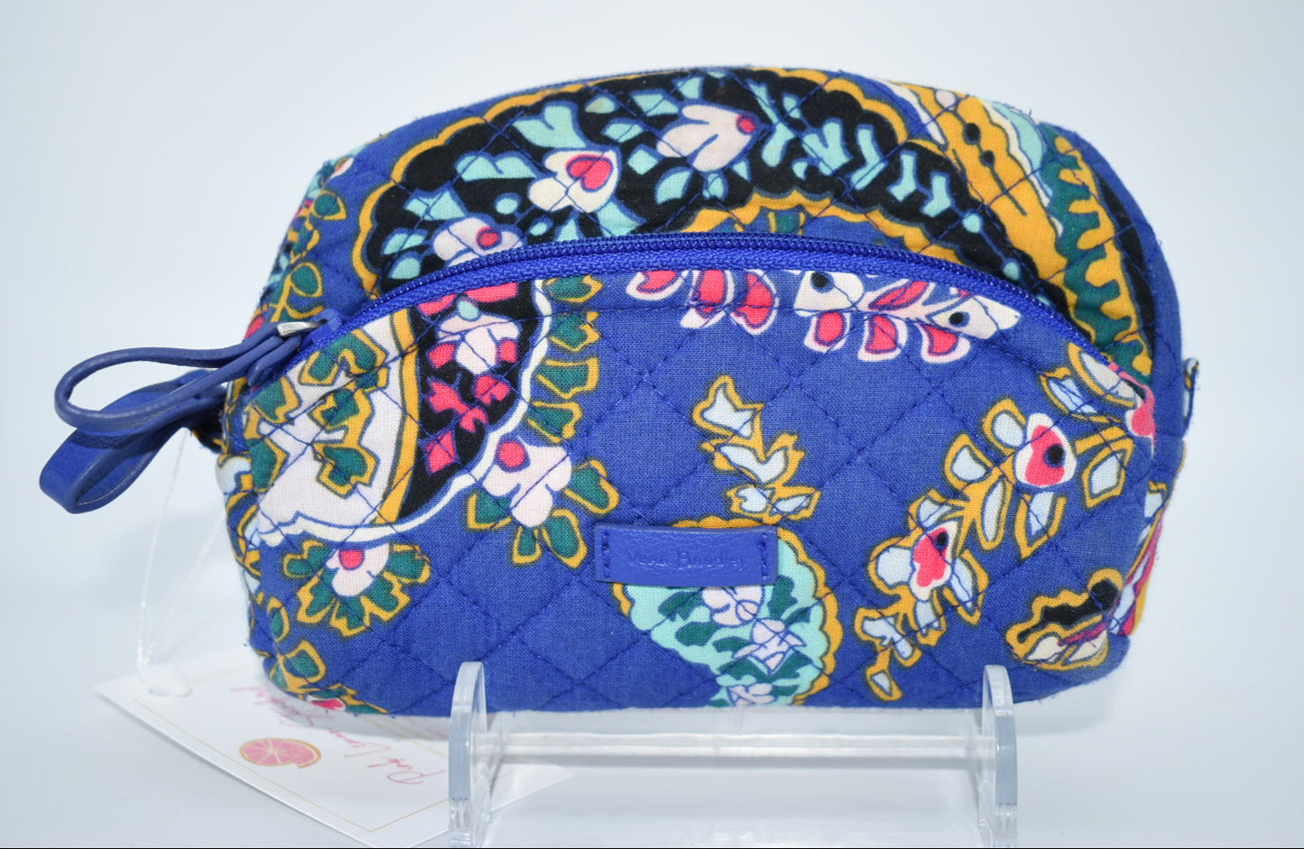 Vera Bradley Iconic Small Cosmetic Bag in "Romantic Paisley " Pattern