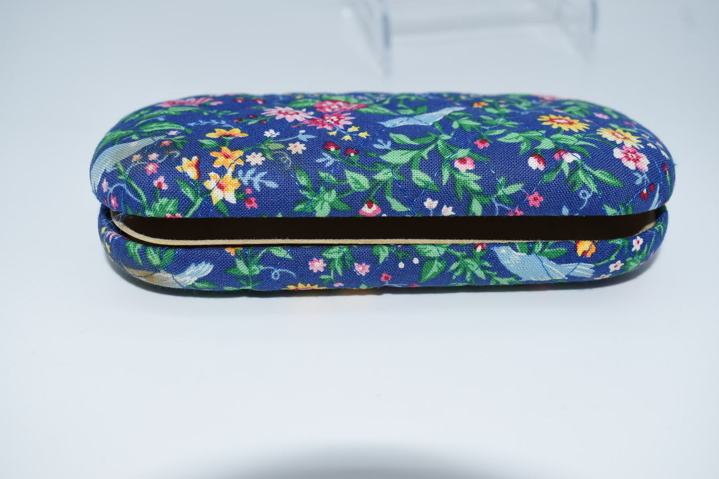 Vintage Vera Bradley Hardshell Eyeglass Case in "Bluebird -1998" Pattern