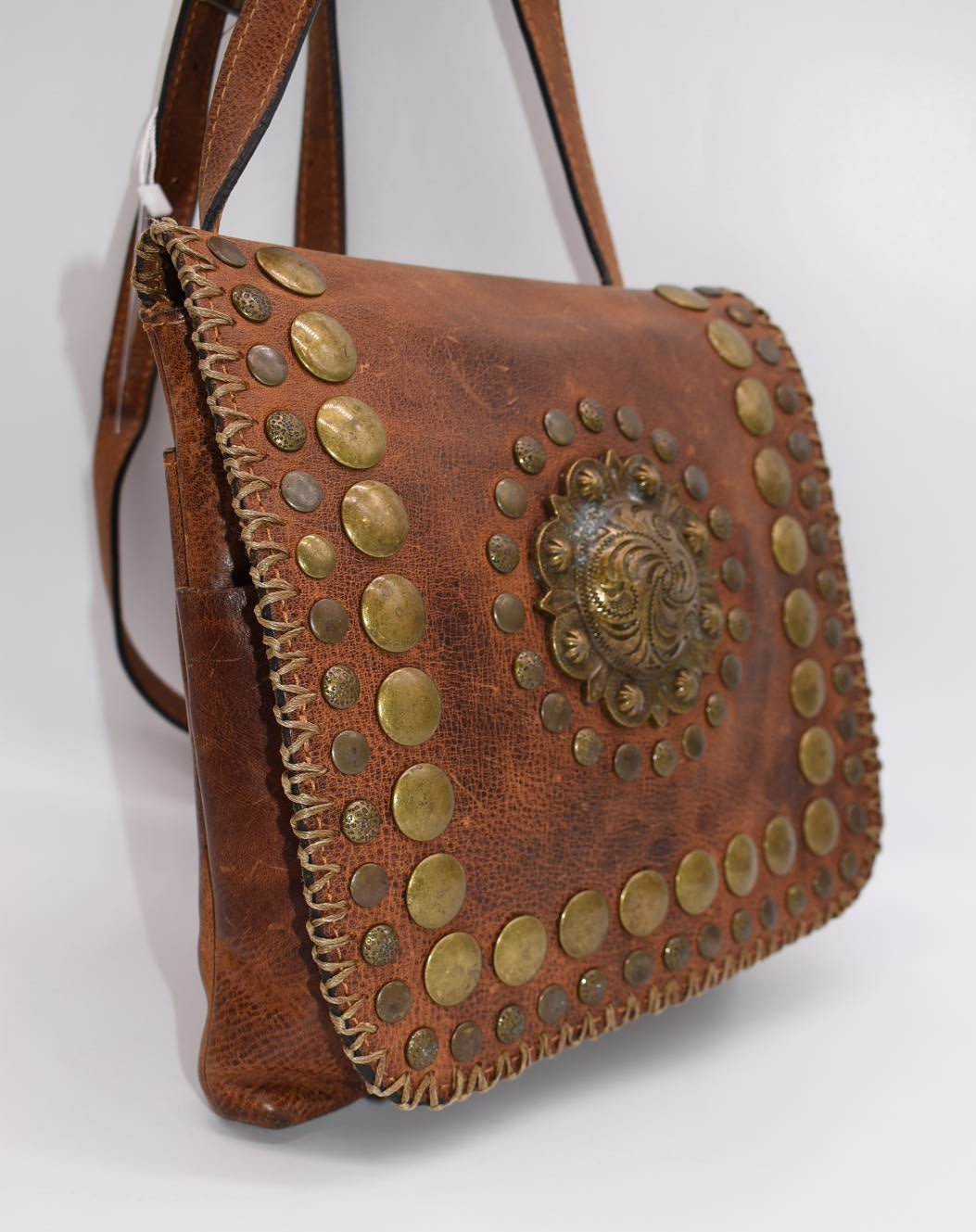 Patricia Nash Medallion Distressed Granada Crossbody Bag