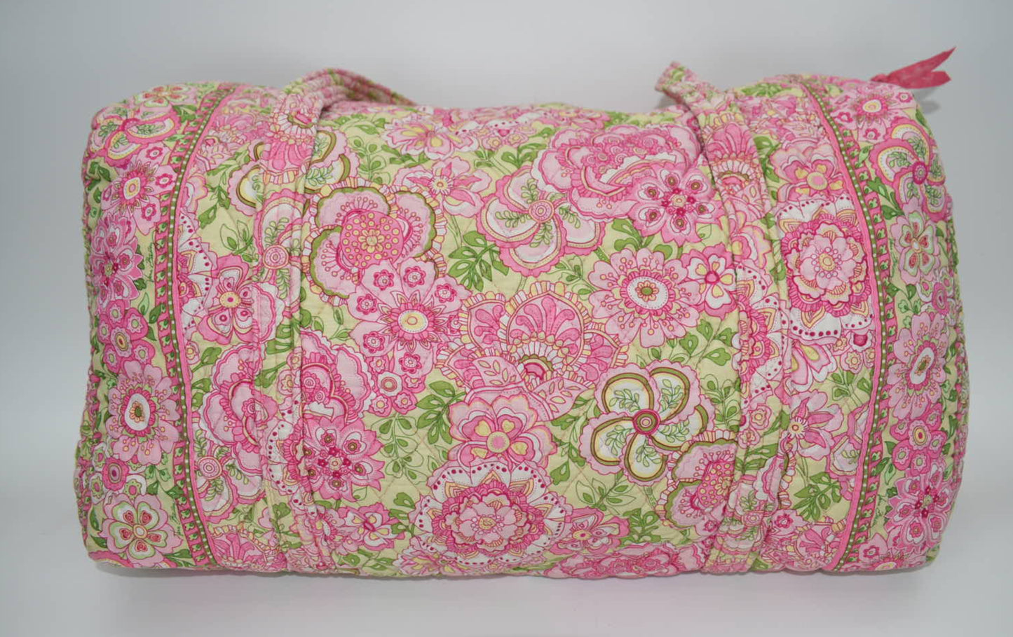 Vera Bradley Large Duffel Bag in "Petal Pink" Pattern